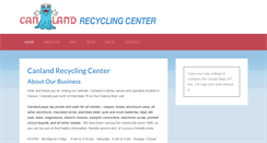 Desktop Screenshot of canlandrecycling.com
